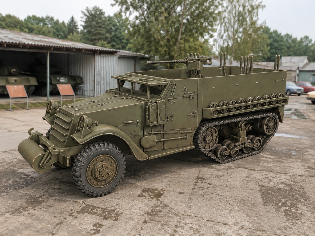 M5 Gepanzerter Halbketten-Mannschaftstransporter