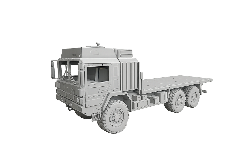 MAN HX58 Militärlastkraftwagen mit Flachbettplattform