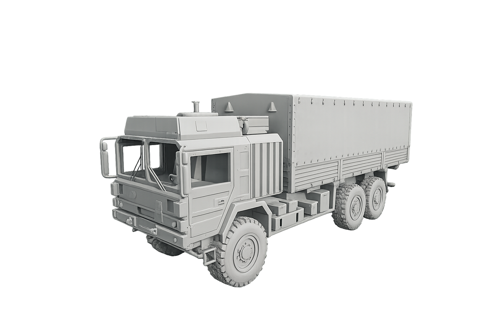 MAN HX58 Militärlastkraftwagen Pritsche mit Planen-Aufbau Typ 01