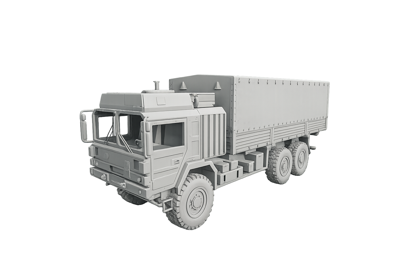 MAN HX58 Militärlastkraftwagen Pritsche mit Planen-Aufbau Typ 01