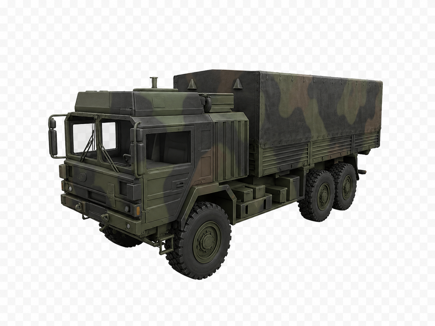 MAN HX58 Militärlastkraftwagen Pritsche mit Planen-Aufbau Typ 01