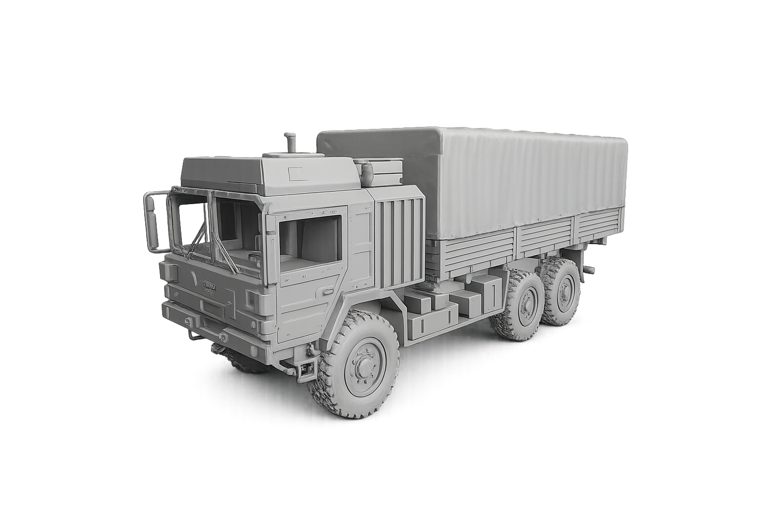 MAN HX58 Militärlastkraftwagen Pritsche mit Planen-Aufbau Typ 02