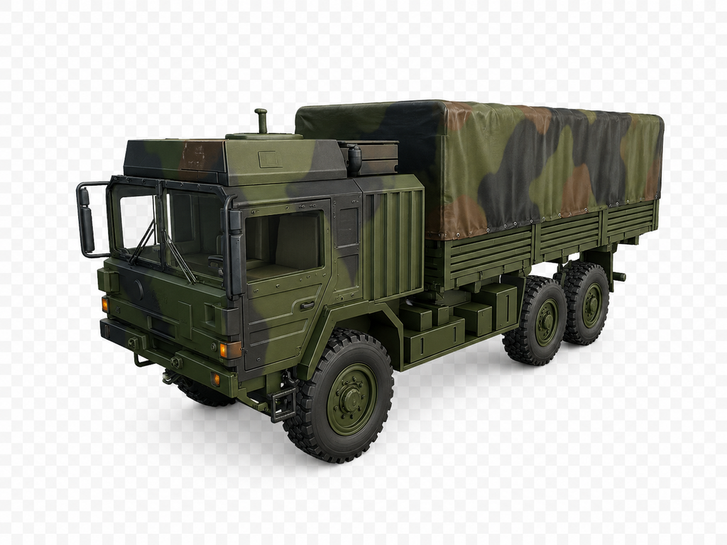 MAN HX58 Militärlastkraftwagen Pritsche mit Planen-Aufbau Typ 02