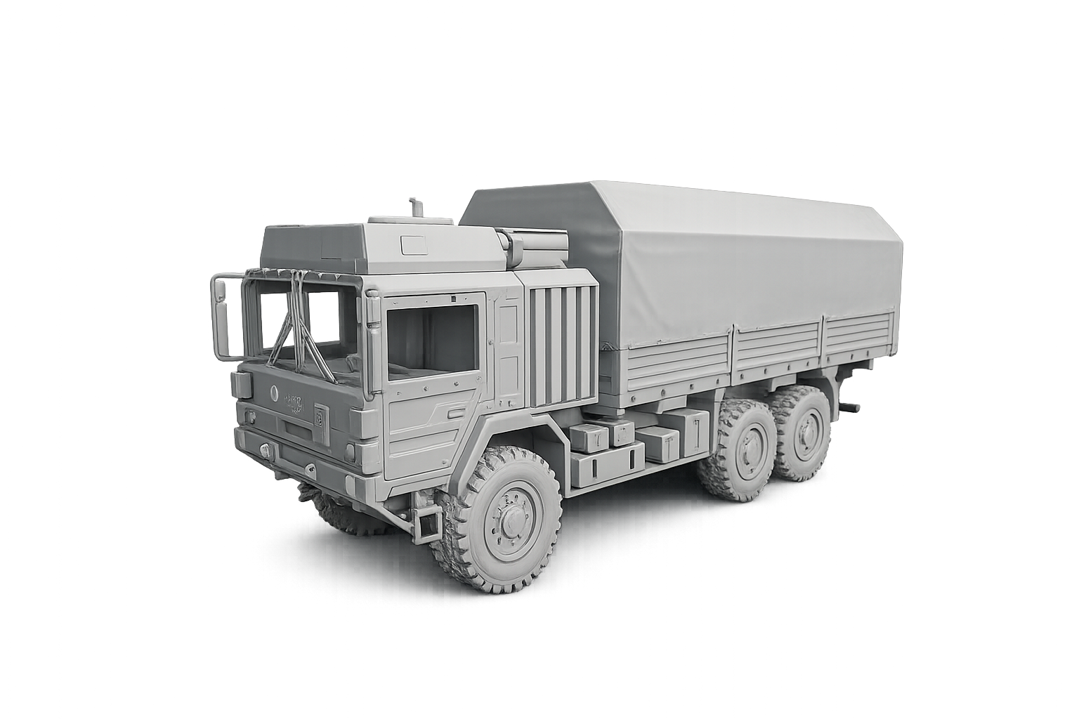 MAN HX58 Geschützter Militärlastkraftwagen mit Pritschenaufbau