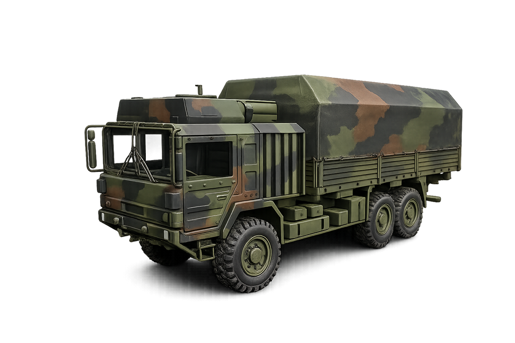 MAN HX58 Geschützter Militärlastkraftwagen mit Pritschenaufbau