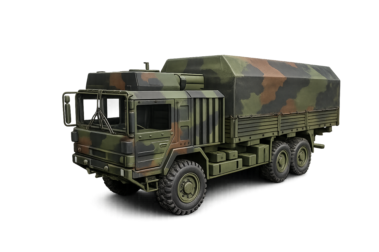 MAN HX58 Geschützter Militärlastkraftwagen mit Pritschenaufbau