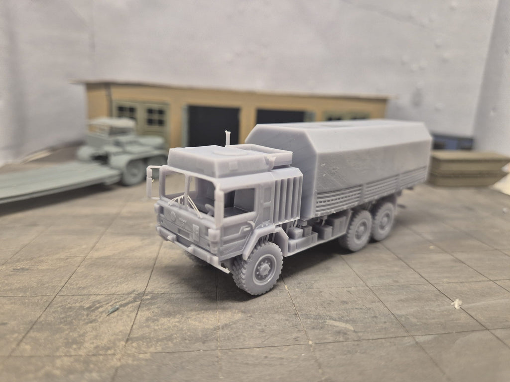 MAN HX58 Geschützter Militärlastkraftwagen mit Pritschenaufbau