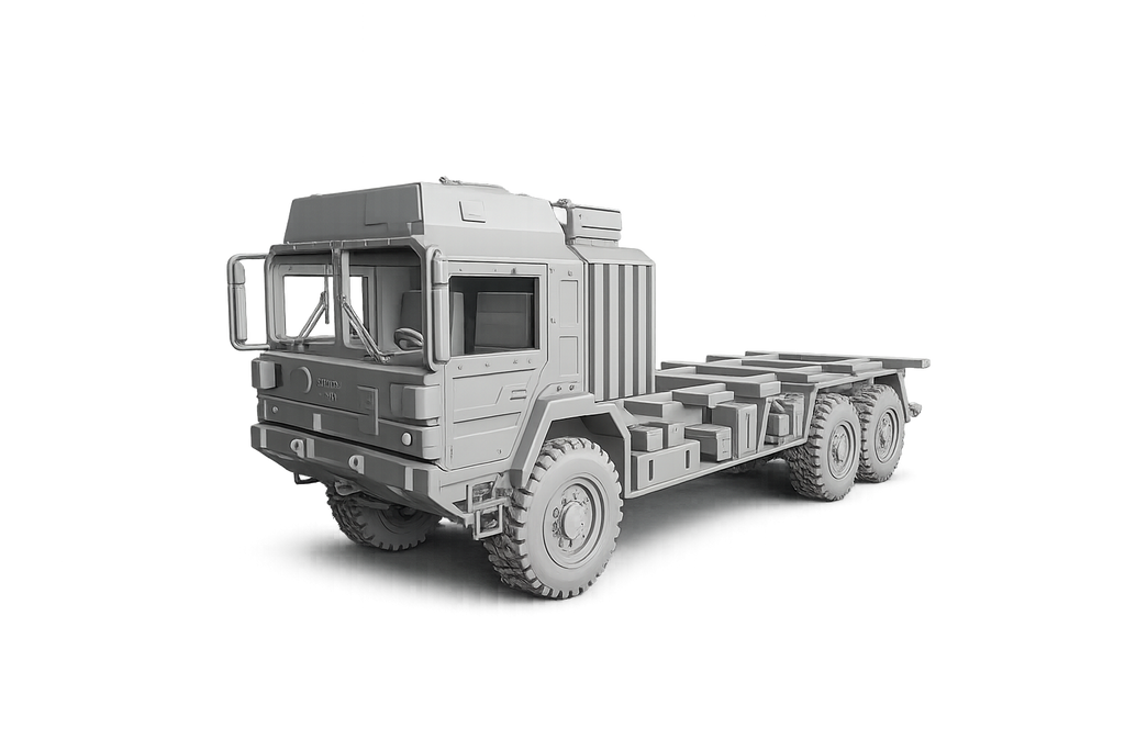 MAN HX58 Militärlastkraftwagen ohne Aufbau