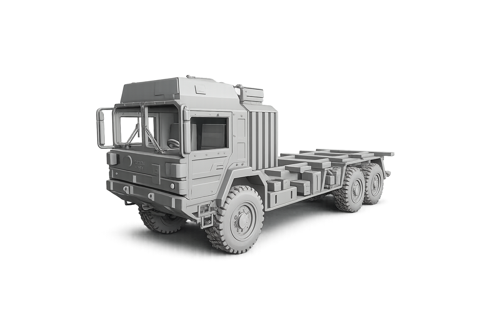 MAN HX58 Militärlastkraftwagen ohne Aufbau