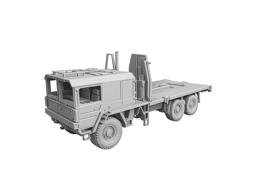 MAN KAT1 6×6 7 t mil gl Brückentransporter M3-Boot- und FSB-Transportaufbau