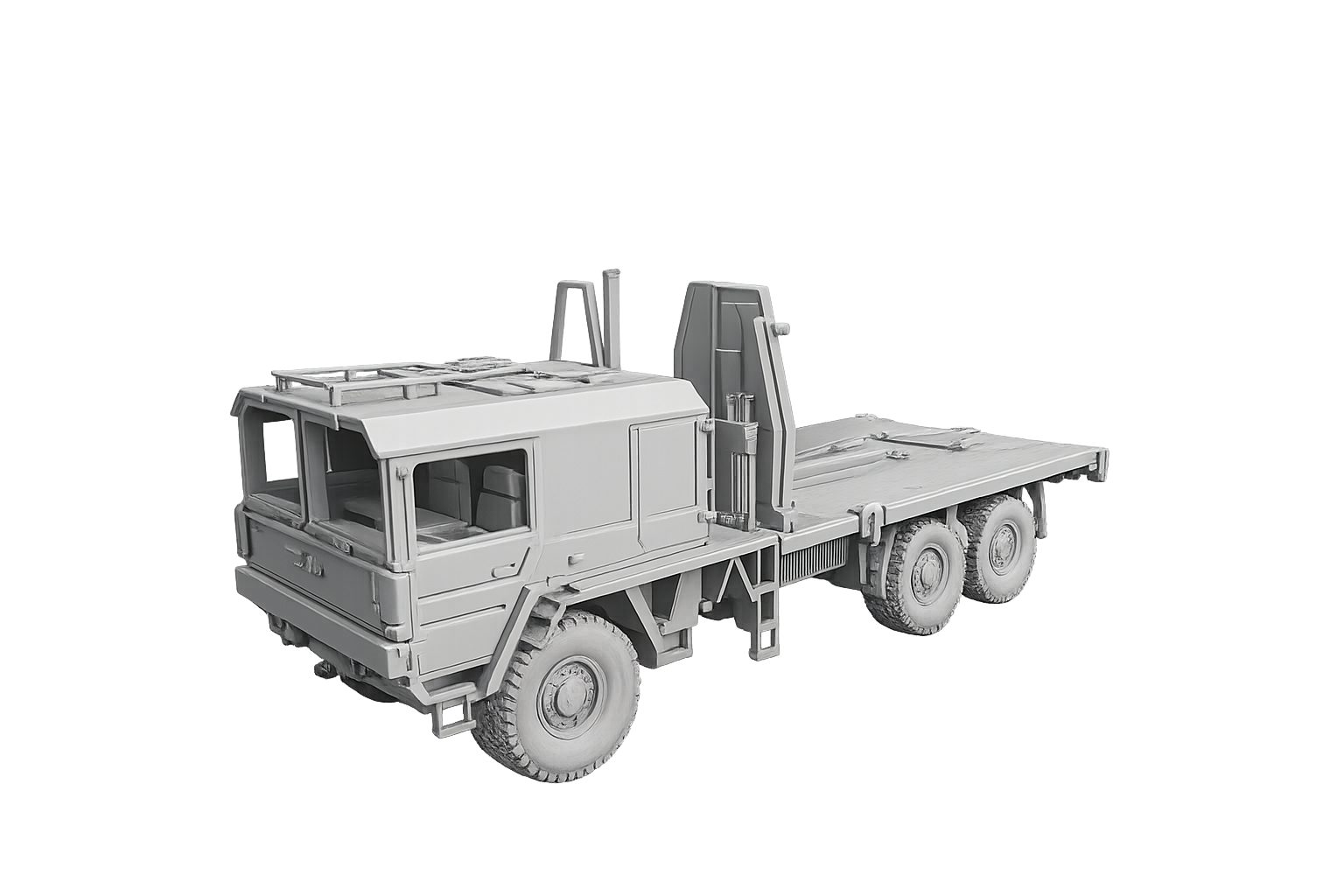 MAN KAT1 6×6 7 t mil gl Brückentransporter M3-Boot- und FSB-Transportaufbau