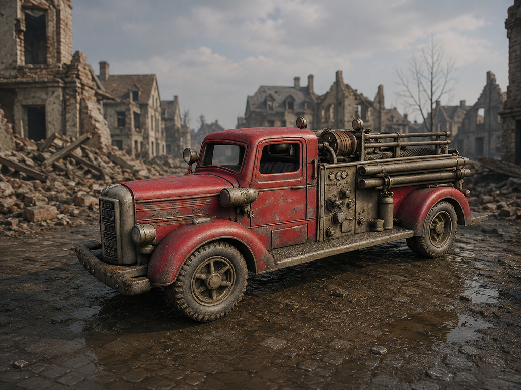 Mack Model E Feuerwehrfahrzeug