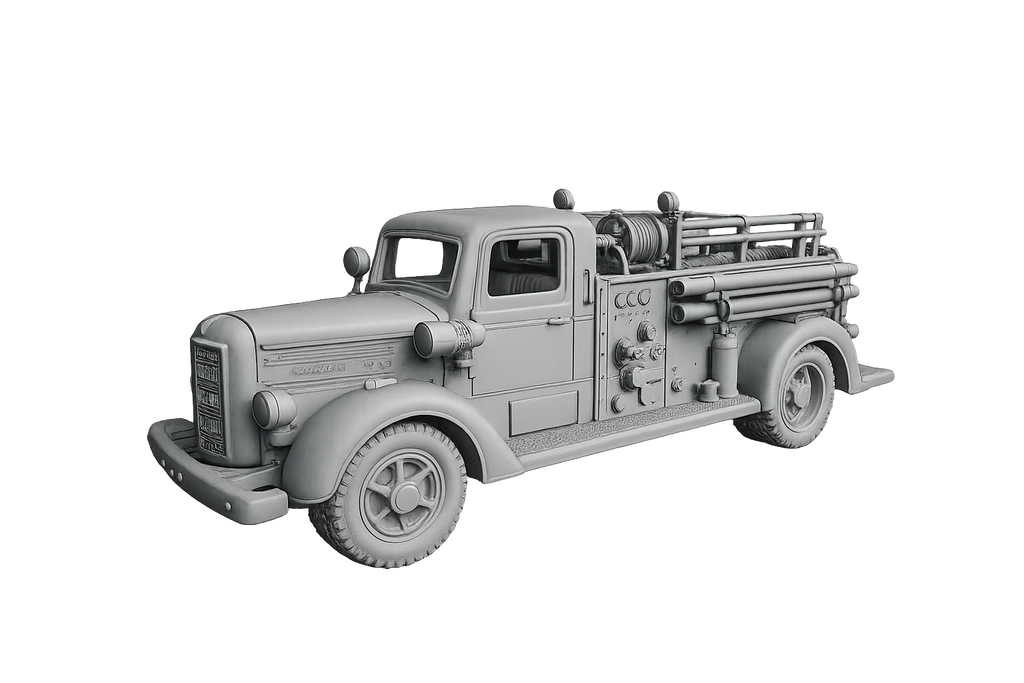 Mack Model E Feuerwehrfahrzeug