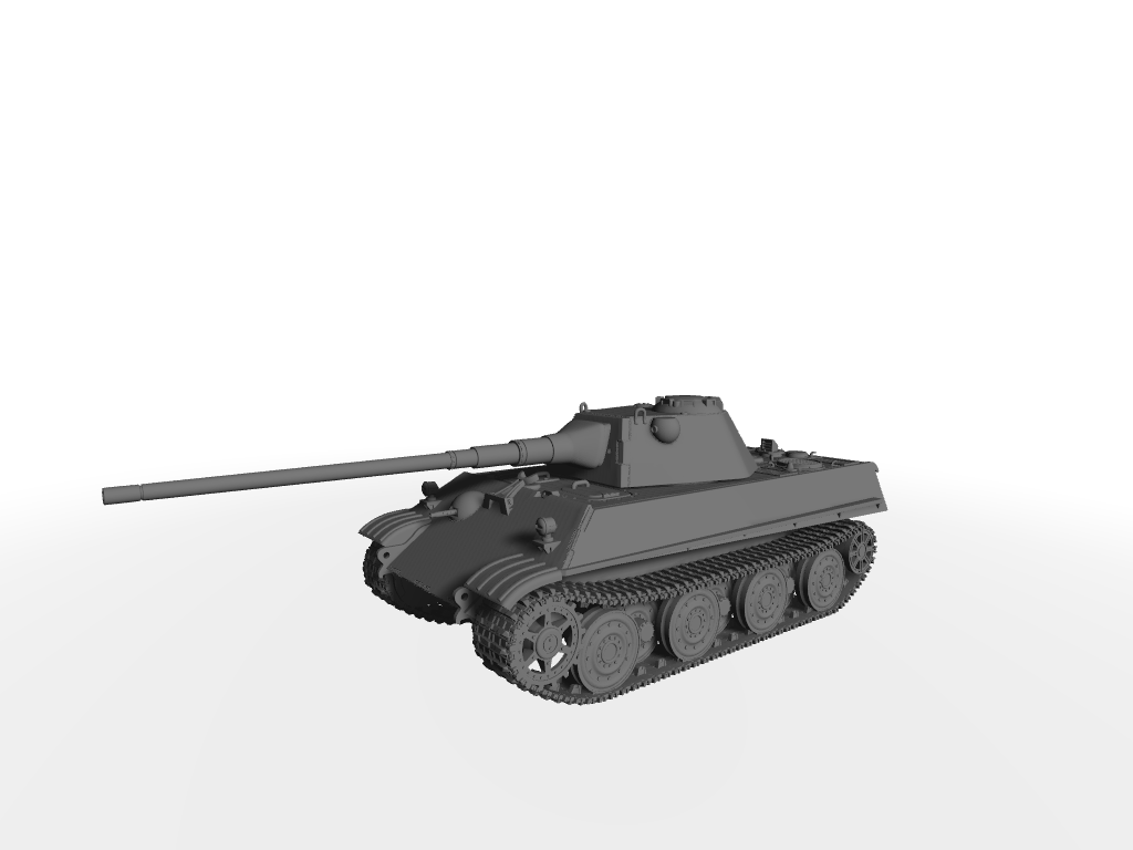 Panther II mit 8,8-cm-KwK 43 L/71