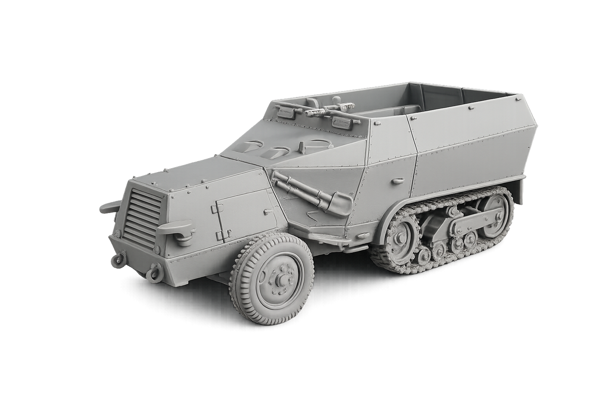 Munitions-Zugkraftwagen auf SPW S307(f)