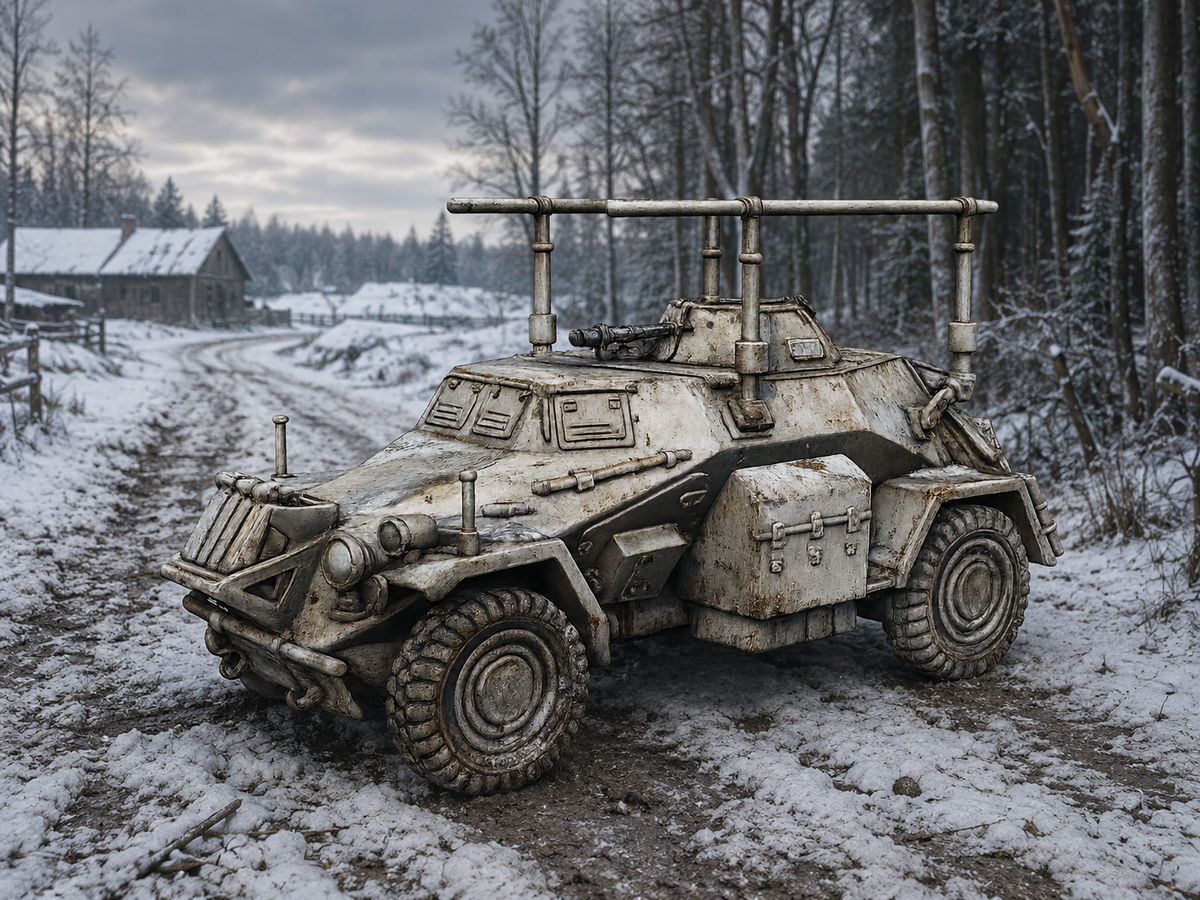 Sd.Kfz. 223 Leichter gepanzerter Funk- und Aufklärungswagen