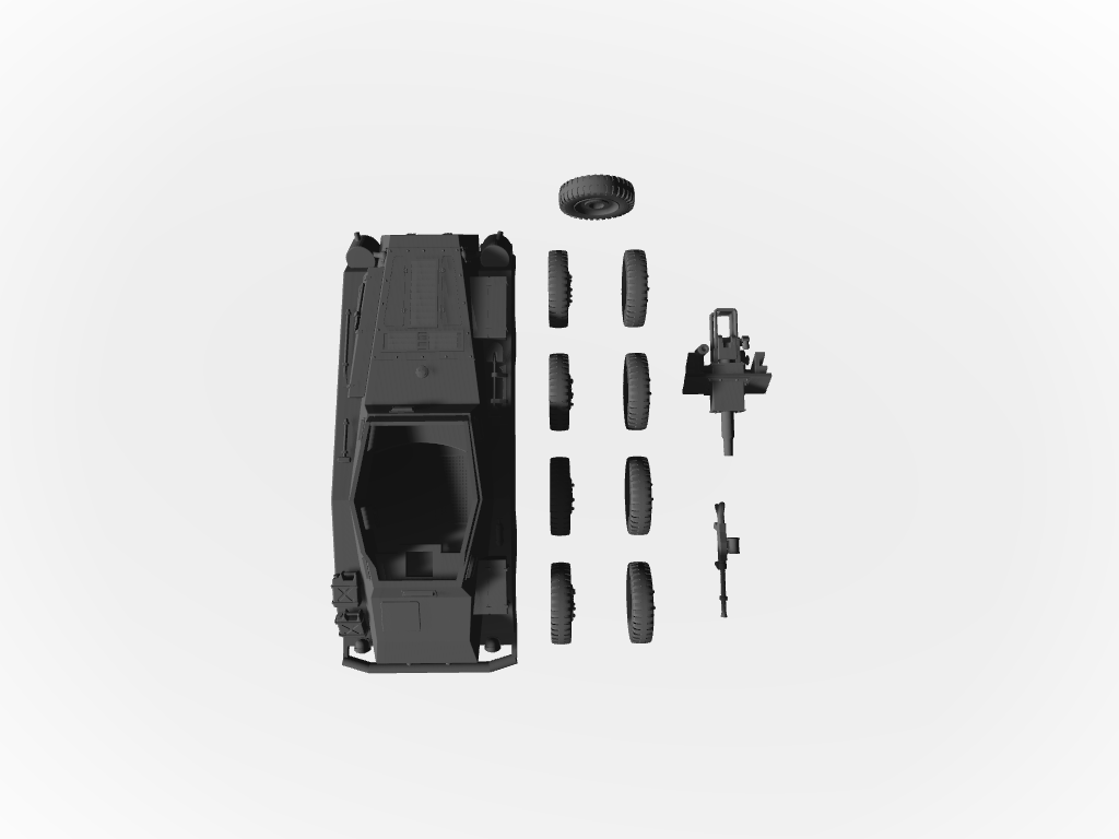 Sd.Kfz. 234/3 „Stummel“ Schwerer Panzerspähwagen (7,5 cm K 51) Gerät 94