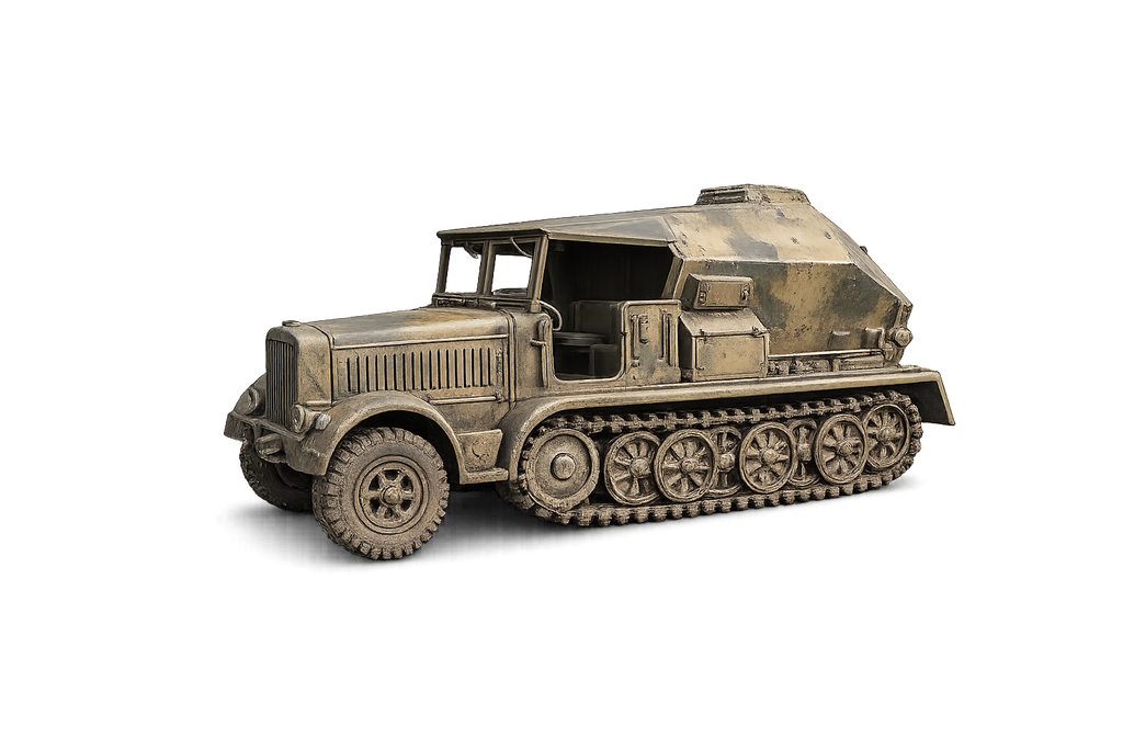 Sd.Kfz. 7/3 Feuerleitpanzerfahrzeug für V2-Raketen Startkontrollwagen