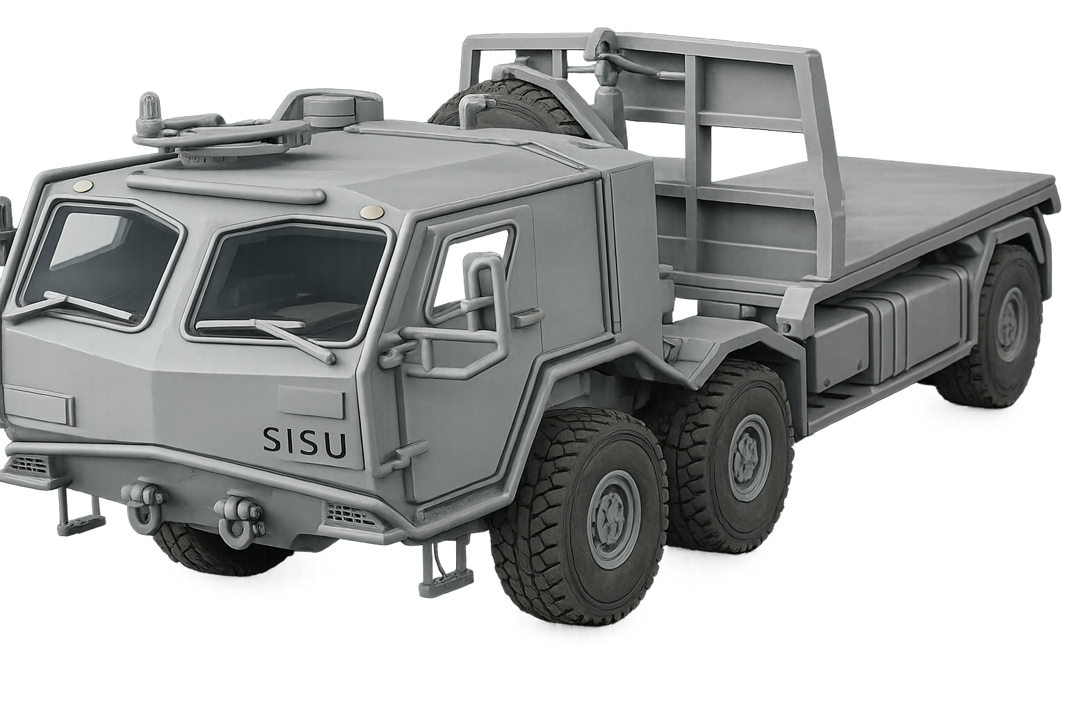 Sisu E13TP 8×8 Hakenlader Schwerer militärischer Geländelastkraftwagen