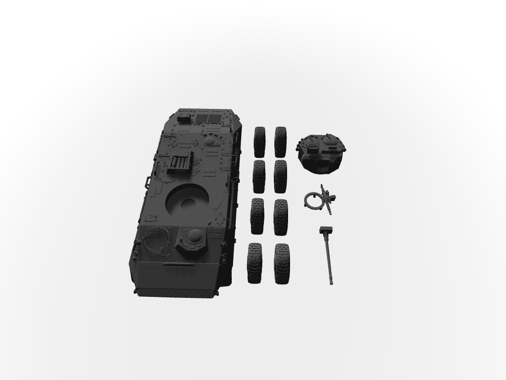 SpPz 2 Spähpanzer Luchs Gepanzerter Radspähpanzer