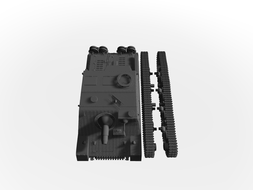 Sd.Kfz. 166 „Brummbär“ Sturmpanzer 43 und StuPa Späte Produktion mit Zimmerit