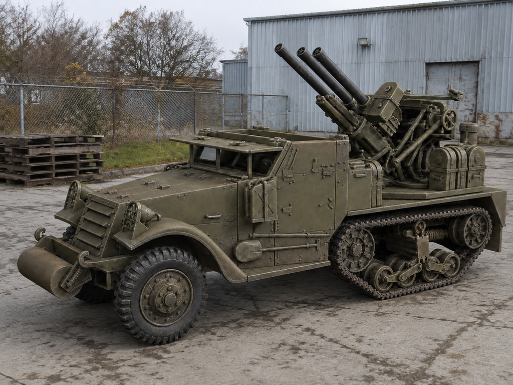 T28E1 Selbstfahrende Flugabwehrkanone