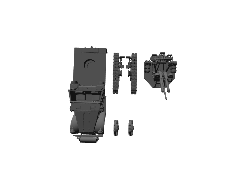 T28E1 Selbstfahrende Flugabwehrkanone