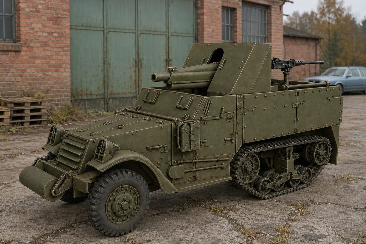 T30 HMC Selbstfahrende 75-mm-Haubitze