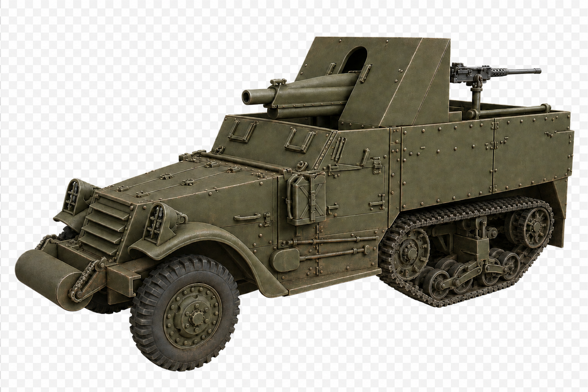 T30 HMC Selbstfahrende 75-mm-Haubitze