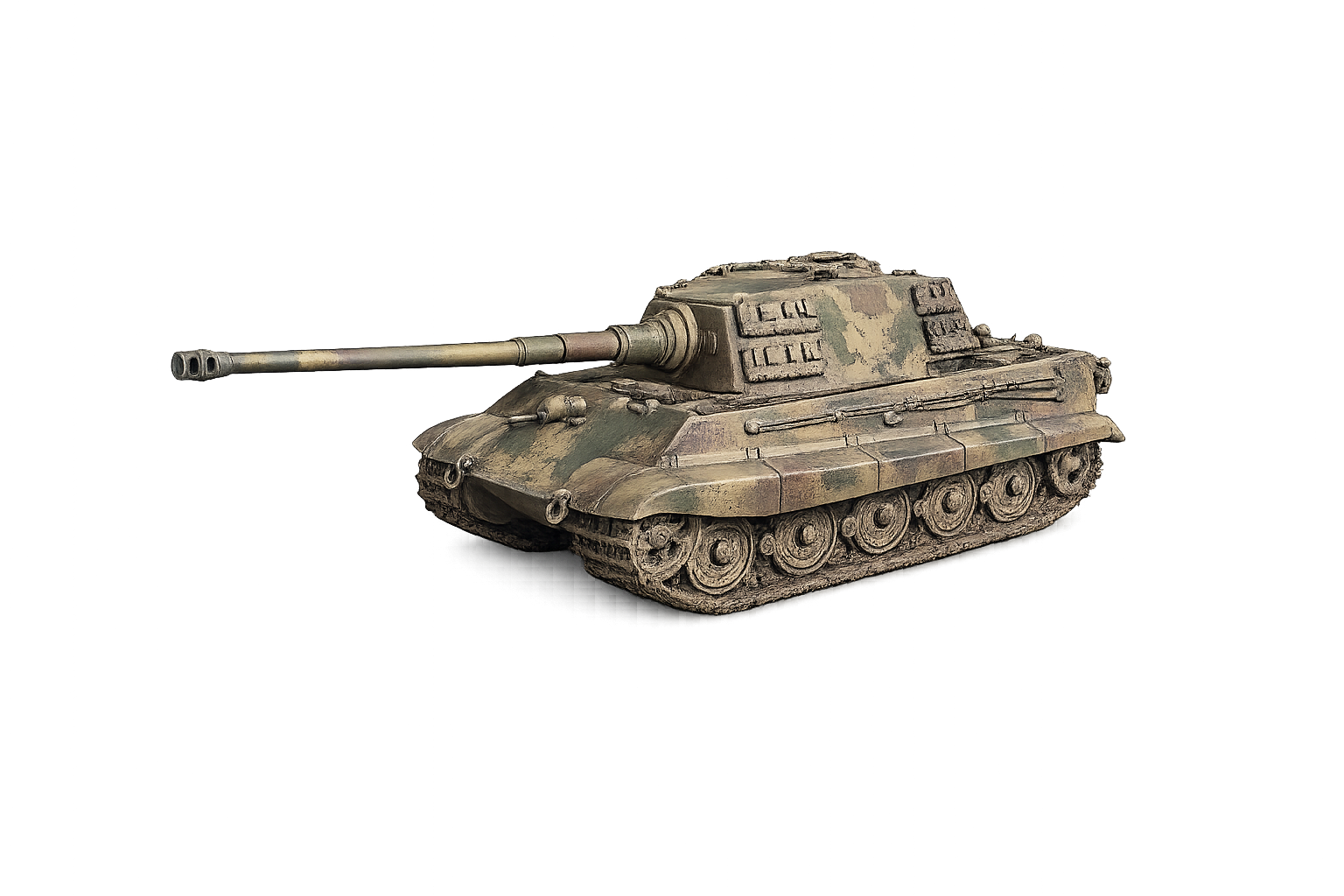 Sd.Kfz. 182 Tiger II / Königstiger Panzerkampfwagen Tiger Ausf. B Frühe Serienturm, sogenannter Henschel-Turm Schwerer Kampfpanzer
