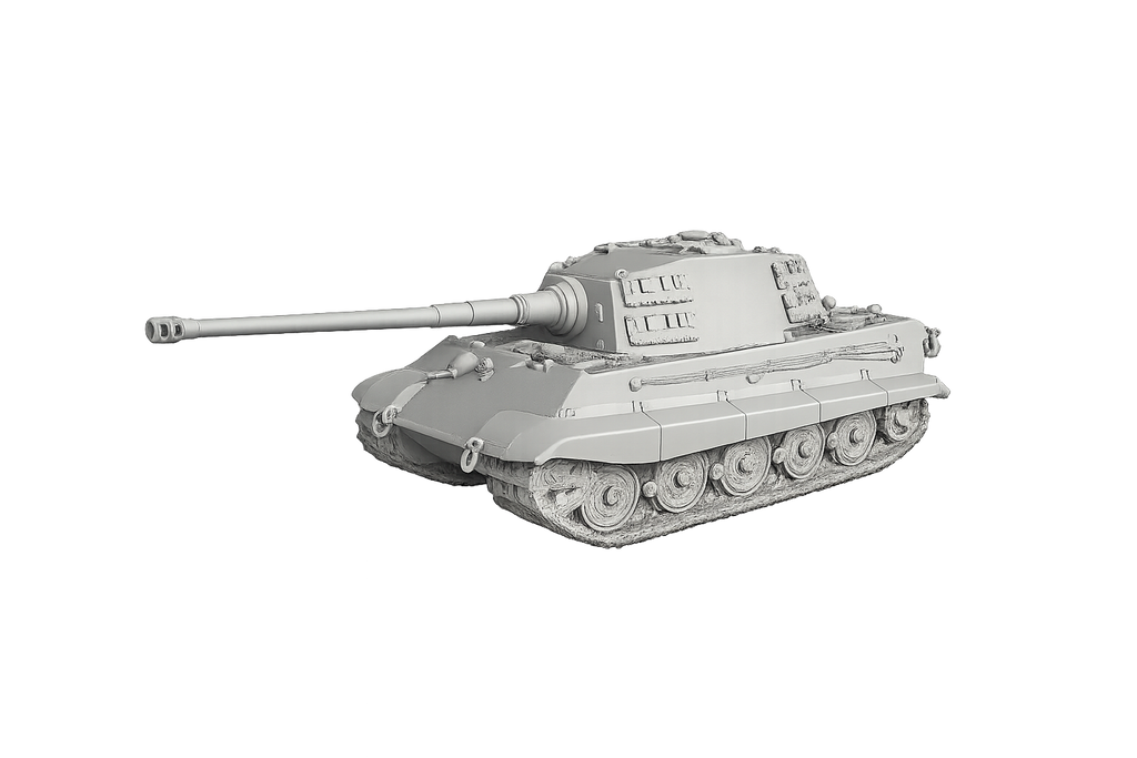 Sd.Kfz. 182 Tiger II / Königstiger Panzerkampfwagen Tiger Ausf. B Frühe Serienturm, sogenannter Henschel-Turm Schwerer Kampfpanzer