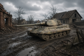 Sd.Kfz. 182 Tiger II / Königstiger Panzerkampfwagen Tiger Ausf. B Frühe Ausführung mit sogenanntem Porsche-Turm Schwerer Kampfpanzer