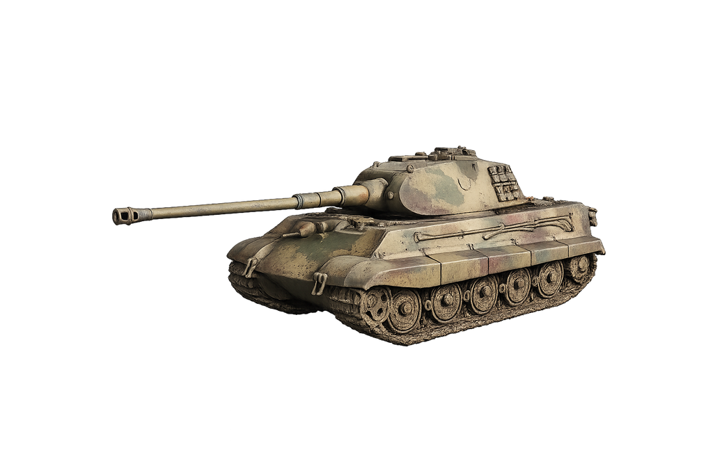 Sd.Kfz. 182 Tiger II / Königstiger Panzerkampfwagen Tiger Ausf. B Frühe Ausführung mit sogenanntem Porsche-Turm Schwerer Kampfpanzer