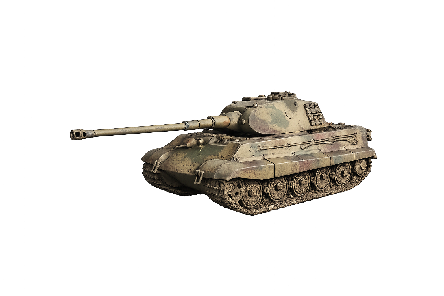 Sd.Kfz. 182 Tiger II / Königstiger Panzerkampfwagen Tiger Ausf. B Frühe Ausführung mit sogenanntem Porsche-Turm Schwerer Kampfpanzer