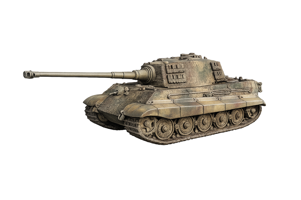 Sd.Kfz. 182 Tiger II / Königstiger Panzerkampfwagen Tiger Ausf. B „Henschel-Turm“ mit Zimmerit Schwerer Kampfpanzer