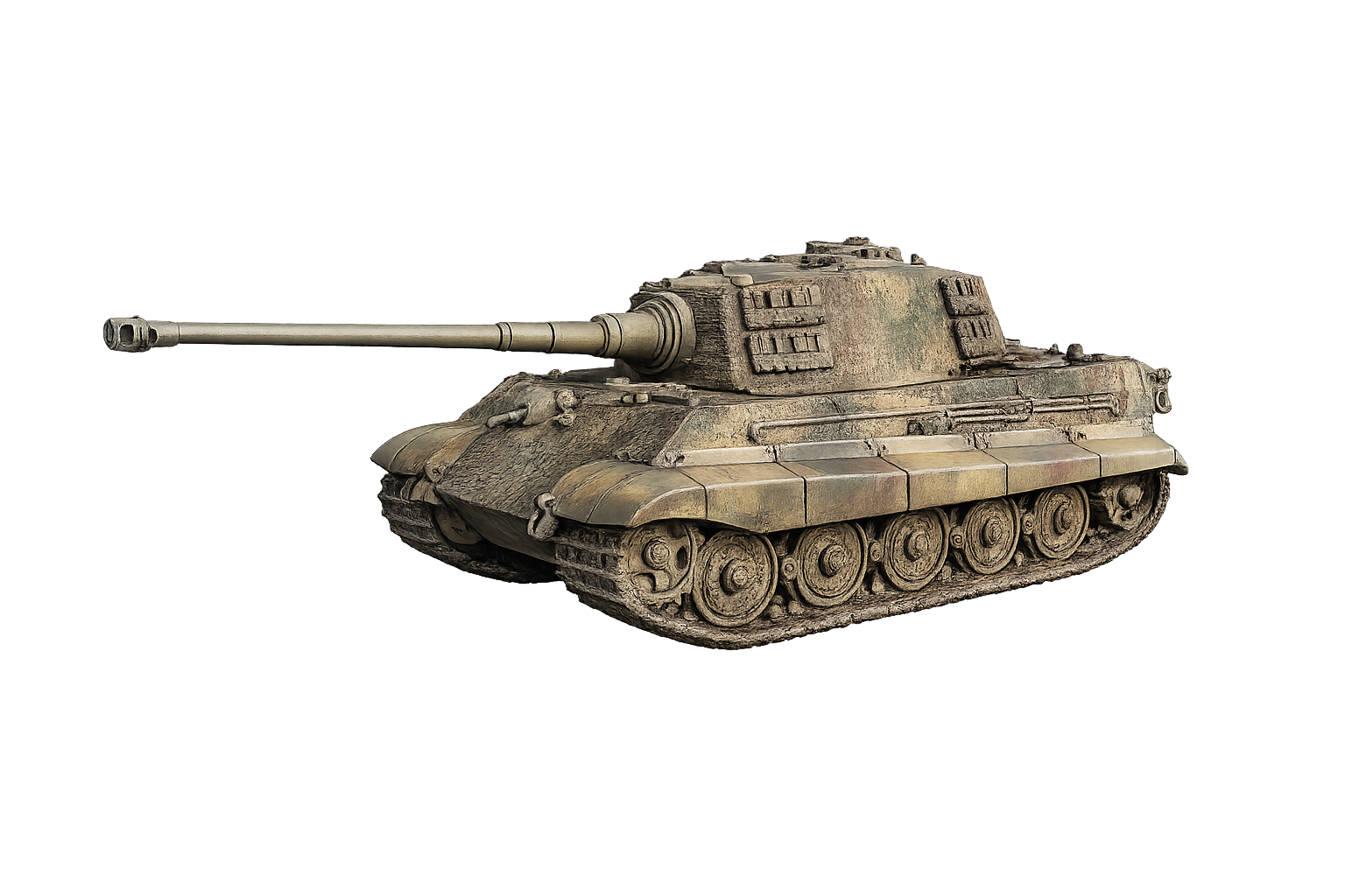 Sd.Kfz. 182 Tiger II / Königstiger Panzerkampfwagen Tiger Ausf. B „Henschel-Turm“ mit Zimmerit Schwerer Kampfpanzer