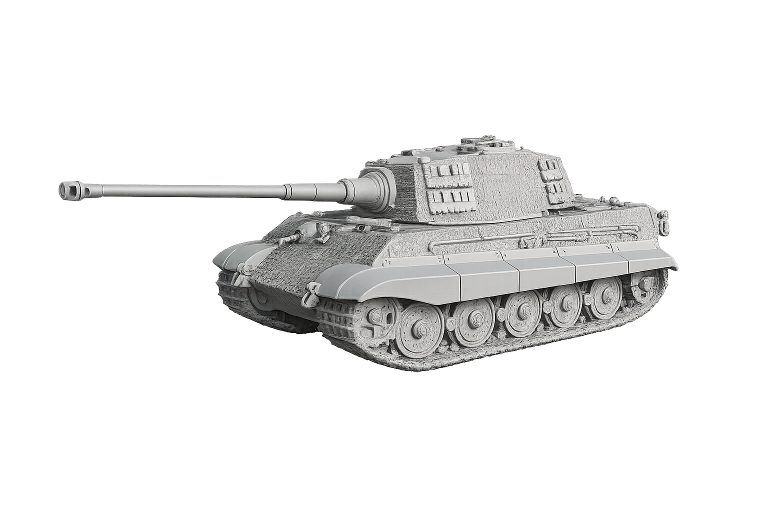 Sd.Kfz. 182 Tiger II / Königstiger Panzerkampfwagen Tiger Ausf. B „Henschel-Turm“ mit Zimmerit Schwerer Kampfpanzer