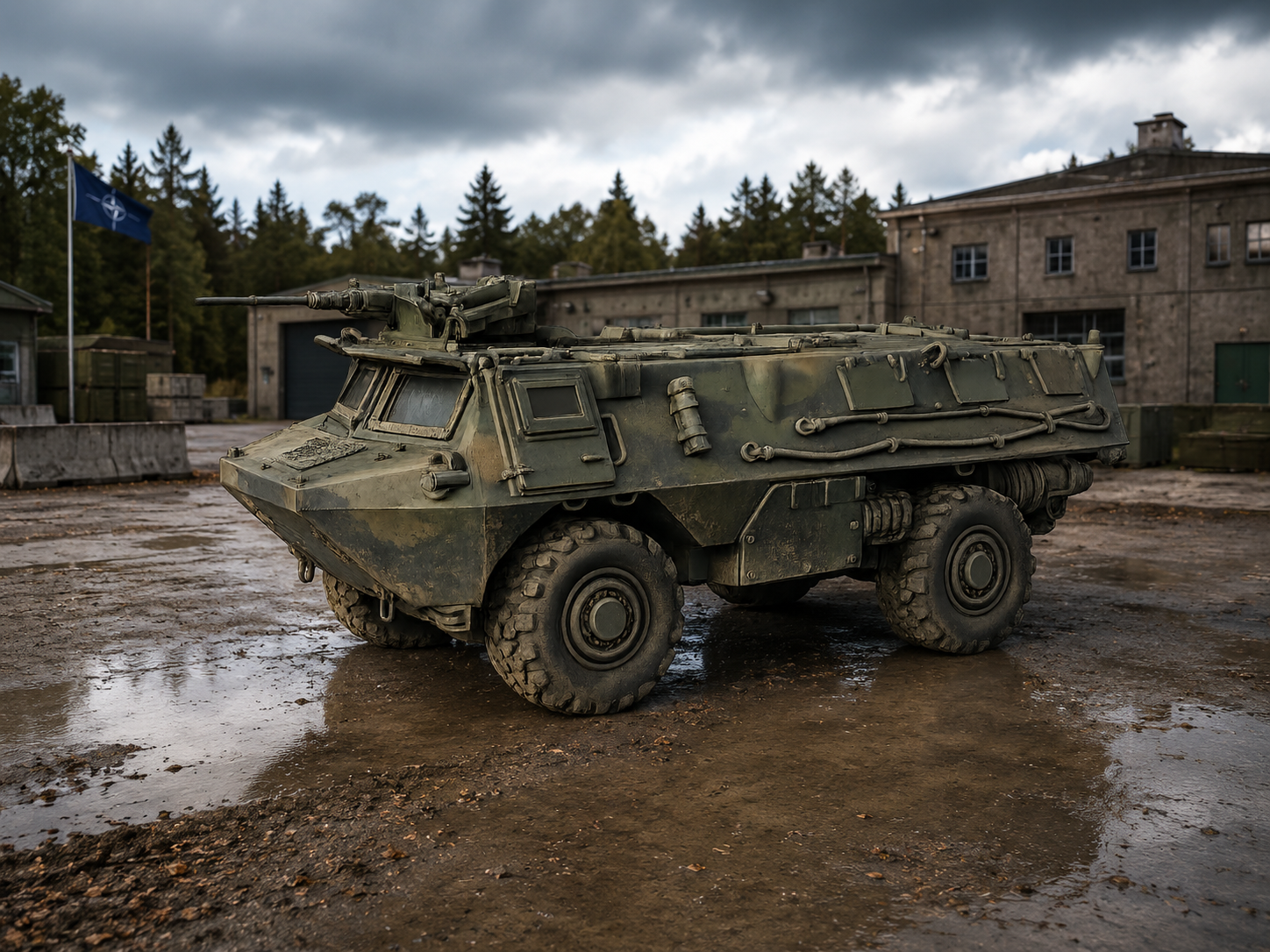 VAB 4×4 APC Amphibischer gepanzerter Radtransporter