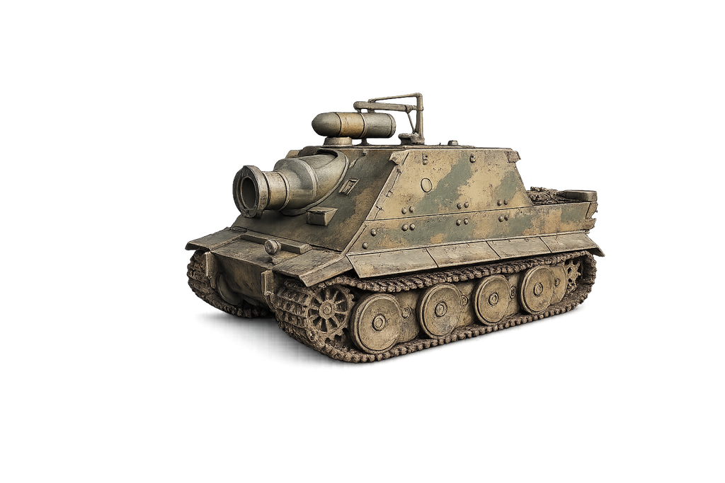Sturmtiger Panzermörser mit 38 cm auf Tiger I Frühe Version – Prototyp