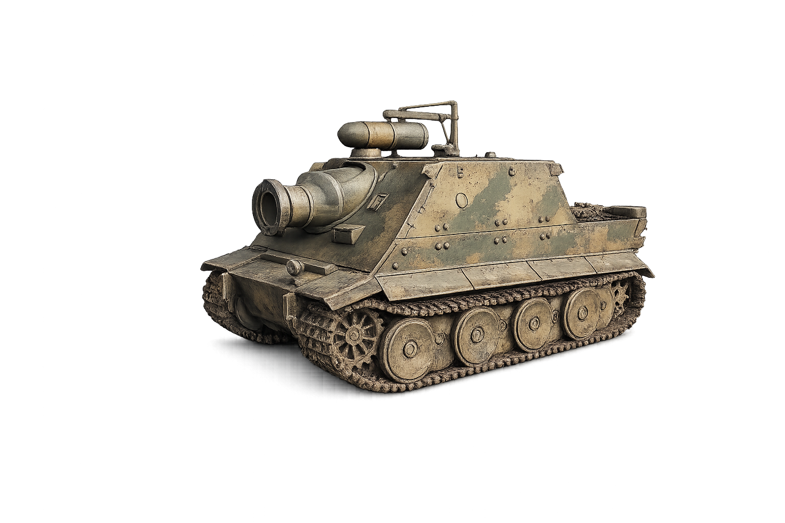Sturmtiger Panzermörser mit 38 cm auf Tiger I Frühe Version – Prototyp