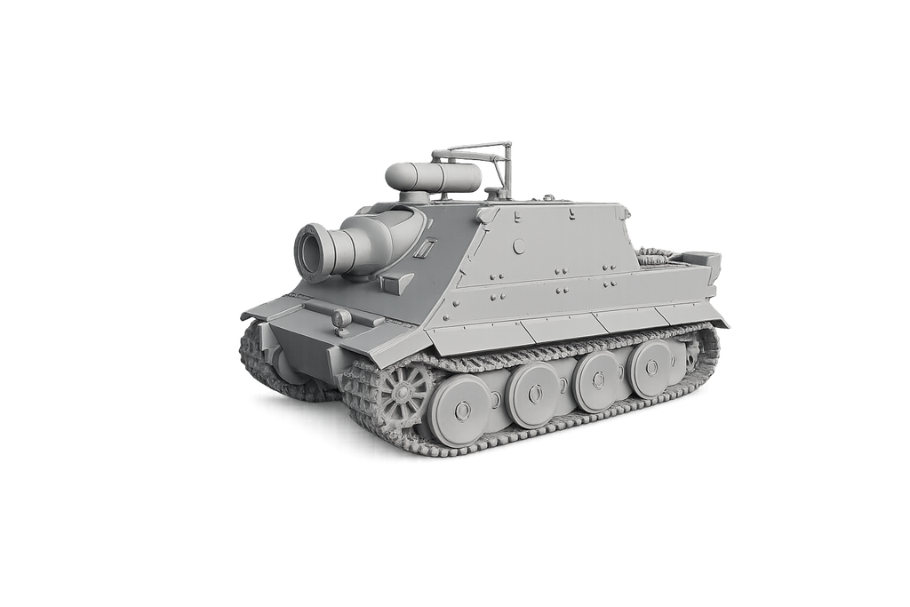 Sturmtiger Panzermörser mit 38 cm auf Tiger I Frühe Version – Prototyp