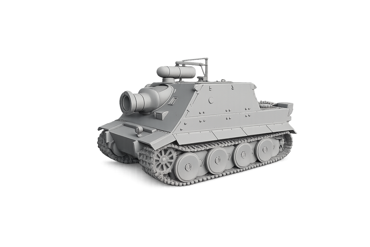 Sturmtiger Panzermörser mit 38 cm auf Tiger I Frühe Version – Prototyp