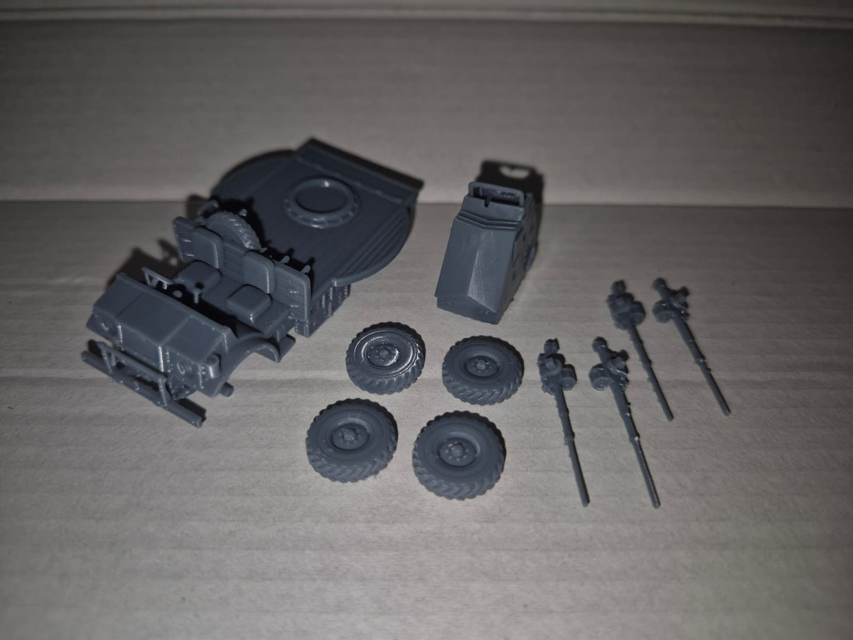 Ford CMP F60L Mobiler Flugabwehrlastwagen mit 20-mm-Polsten-Flakvierling Aktiv-Modus