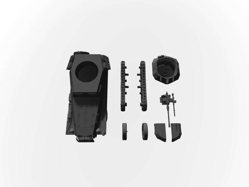 Sd.Kfz. 250/9 „Alte“ Leicht gepanzertes Halbketten-Aufklärungsfahrzeug Gerät 883